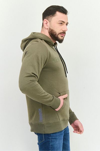 Kenneth Cole Men Sportswear Fit Long Sleeves Outdoor Hoodies, Olive