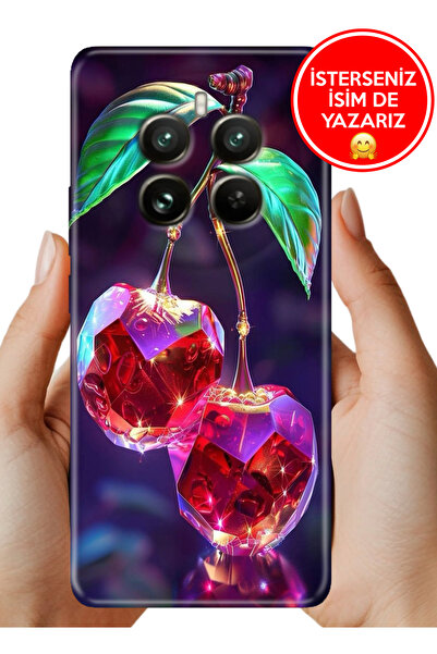 realme 12 Pro (RMX3842) Kılıf Kamera Korumalı Full Desen Arka Silikon Kristal...