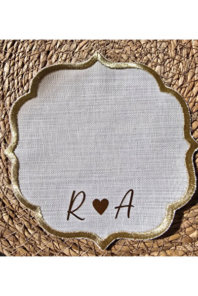 imzatasarım İsme Özel-Söz-Mendil Kokteyl Peçete Damat Kahvesi