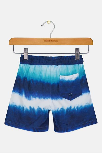 Andy & Evan Toddlers Boy Tie Dye Board Shorts, Multicolor