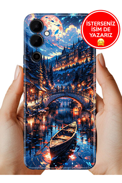 TECNO Pova Neo 2 Kılıf Yerli Üretim Desenli Kapak Venice Night