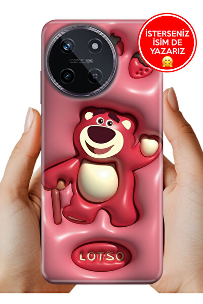 realme 11 4G  Uyumlu Kılıf Desenli Baskılı Kamera Korumalı Silikon