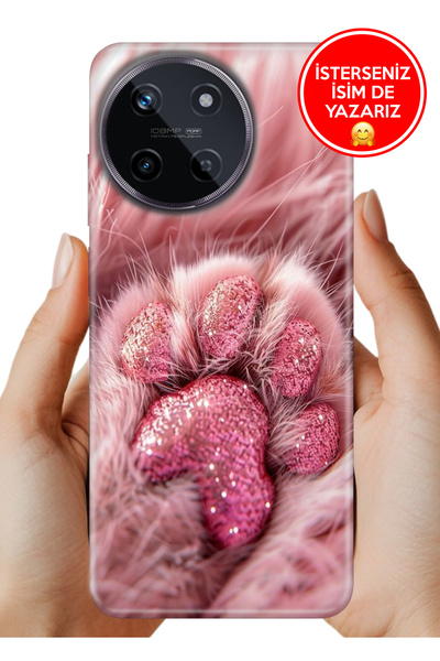 realme 11 4G Kılıf Rubber Esnek Silikon Tam Koruma SüslüPaticik