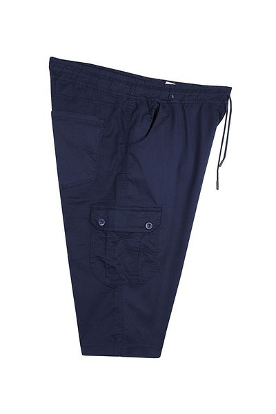 tambattal Large Size Lycra Gabardine Capri with Cargo Pocket