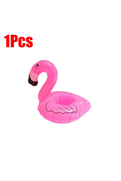 MOJOYCE 1 قطعة E 1-5 قطع أكواب عائمة قابلة للنفخ حامل أكواب المشروبات على شكل...