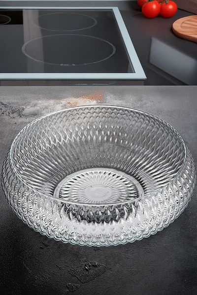 Porselen Diyarı Tokyo Glass 26 cm Salad Bowl Salad Plate