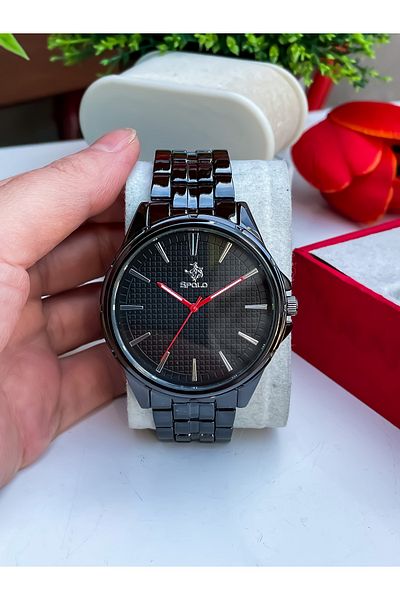 S.POLO Waterproof Men's Wristwatch+Bracelet