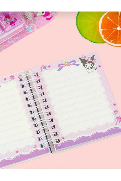 Eva Rose Figured Thick Cover Notepad for Girls 1 Piece