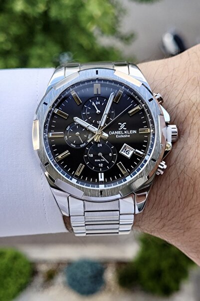 Daniel Klein Kadranı Siyah Kordonu Metalik Renk 2 Yıl Garantili İç Göstergele...