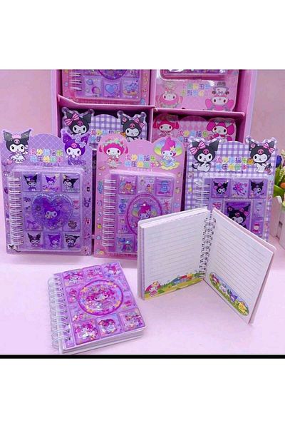Eva Rose Figured Thick Cover Notepad for Girls 1 Piece