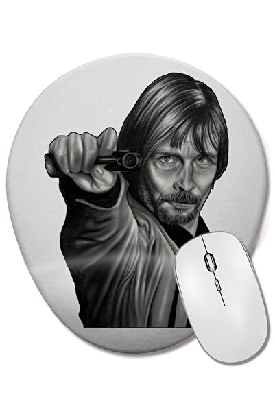 BASKI DÜNYASI Behzat Ç Vurgun Οβάλ ποντίκι με υποστήριξη καρπού