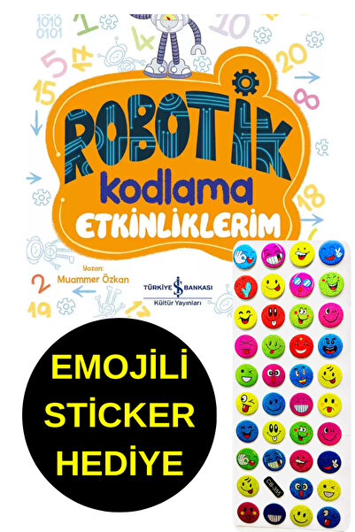 TÜRKİYE İŞ BANKASI KÜLTÜR YAYINLARI EMOJİLİ  STİCKER HEDİYE  - OKUL ÖNCESİ RE...