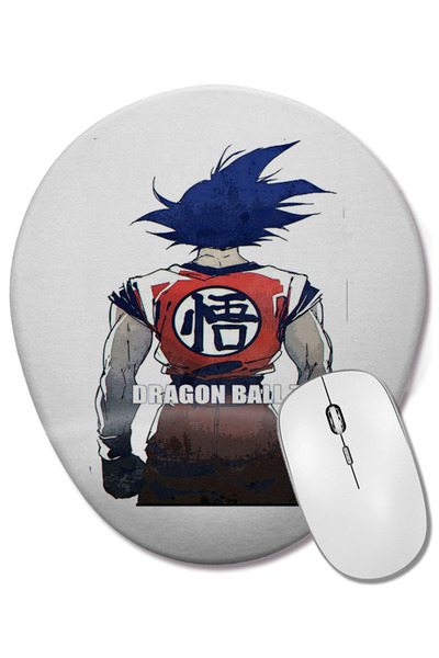 BASKI DÜNYASI Dragon Ball Z 04 Mouse Pad oval cu suport pentru încheietura mâinii