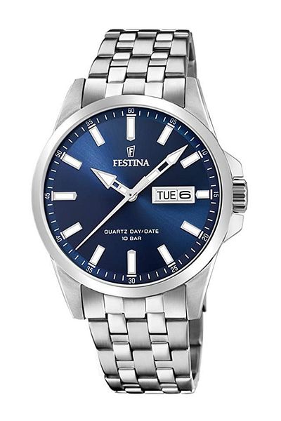 FESTİNA Ceas pentru bărbați Festina F20357/3 Classic Day-Date 41mm 10ATM