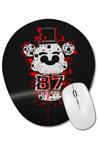 BASKI DÜNYASI Five Nights At Freddys Chica 02 Mouse Pad oval cu suport pentru...