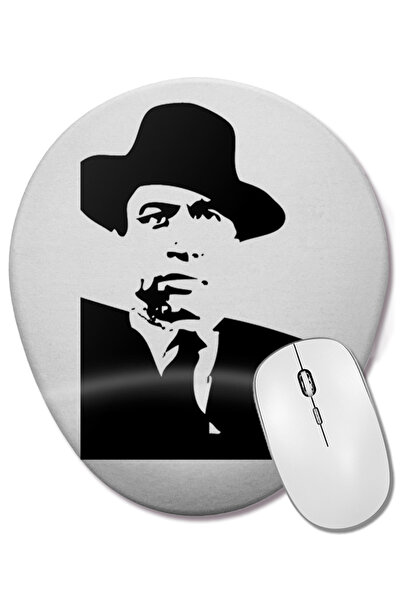 BASKI DÜNYASI Mouse Pad oval Kemal Sunal İnek Şaban K personaj cu suport pent...