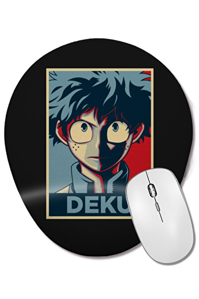 BASKI DÜNYASI My Hero Academia Deku подложка за китката Овална подложка за мишка