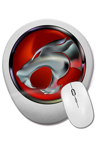 BASKI DÜNYASI Mouse Pad oval Thundercats cu suport pentru încheietura mâinii