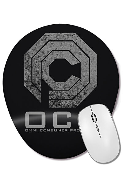 BASKI DÜNYASI Mouse Pad oval Robocop OCP cu suport pentru încheietura mâinii
