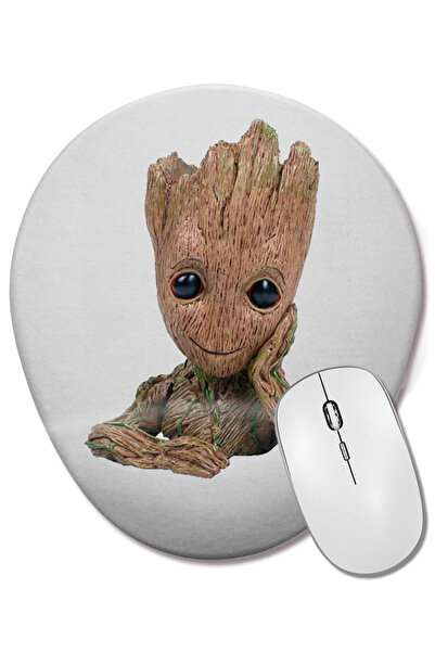 BASKI DÜNYASI Mouse Pad oval cu suport pentru încheietura mâinii Groot