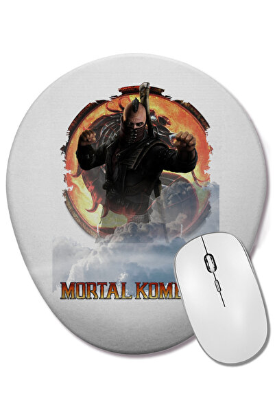 BASKI DÜNYASI Mouse Pad oval pentru jocuri Mortal Kombat Apocalypse cu suport...
