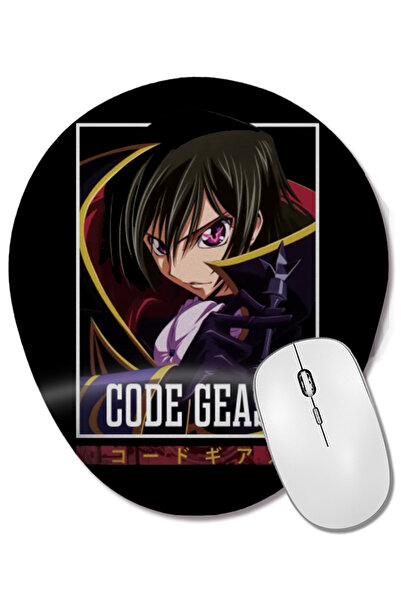 BASKI DÜNYASI Mouse Pad oval Code Geass Lelouch Lamperouge cu suport pentru î...