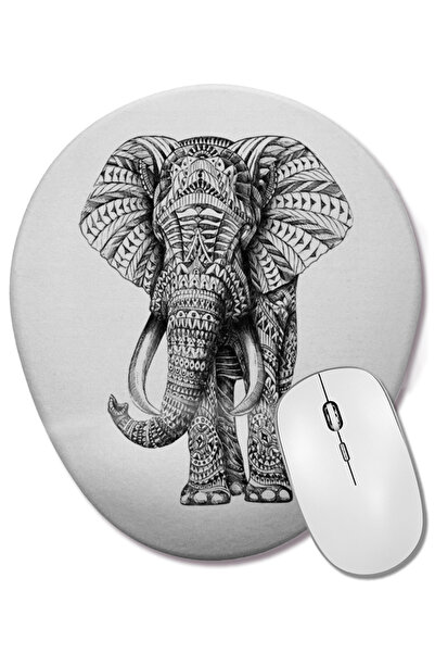 BASKI DÜNYASI Οβάλ ποντίκι με υποστήριξη καρπού Elefante