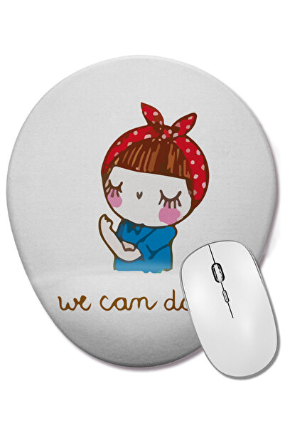 BASKI DÜNYASI Μπορούμε να το κάνουμε Οβάλ ποντίκι με υποστήριξη καρπού