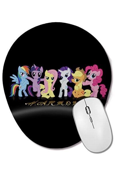 BASKI DÜNYASI My Little Pony Harmony Οβάλ ποντίκι με οπίσθιο στήριγμα καρπού