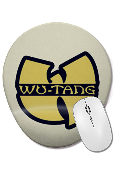 BASKI DÜNYASI Οβάλ ποντίκι με υποστήριξη καρπού Bob Ross Wu Tang