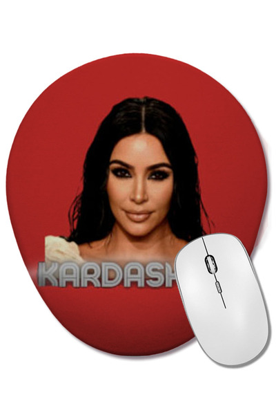 BASKI DÜNYASI Mouse Pad oval KING Rod Wave cu suport pentru încheietura mâinii