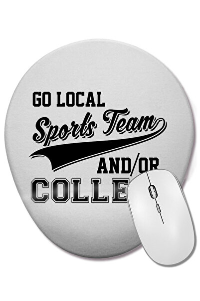 BASKI DÜNYASI Χαριτωμένο και αστείο οβάλ ποντίκι με στήριγμα καρπού με στολή ...