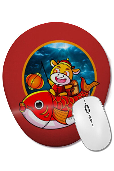 BASKI DÜNYASI La mulți ani chinezesc Anul Tigrului CADOU 2022 Mouse Pad oval ...