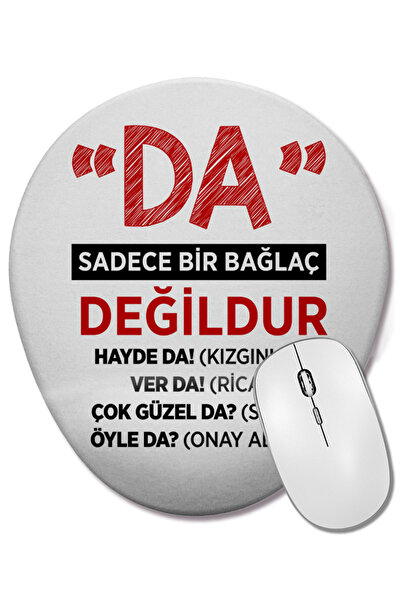 BASKI DÜNYASI Cuvintele Mării Negre sunt doar un mouse pad oval cu suport pentru încheietura mâinii