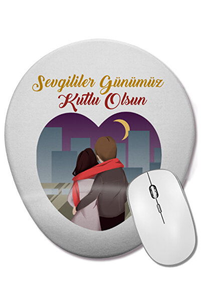 BASKI DÜNYASI Δώρο για την Ημέρα του Αγίου Βαλεντίνου 0222 Οβάλ ποντίκι με υπ...