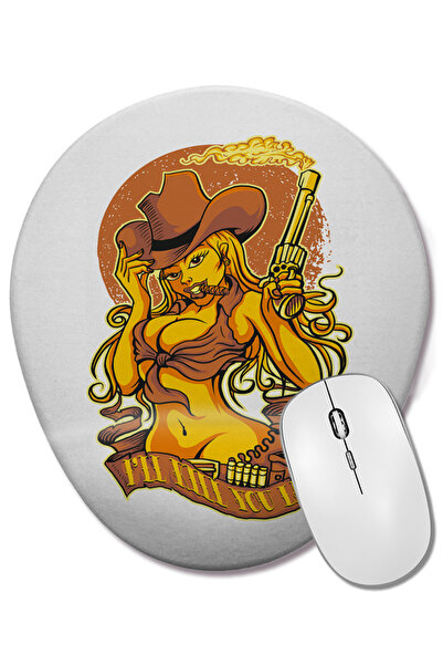 BASKI DÜNYASI Овална подложка за мишка Miller Wrist Support