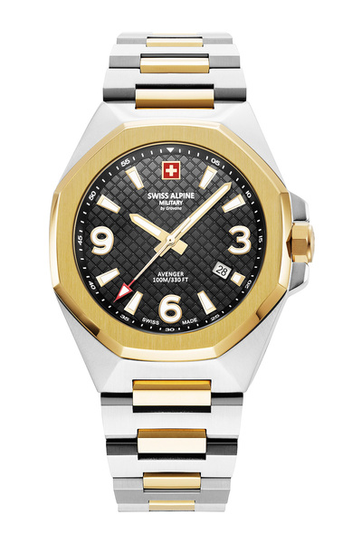 Swiss Alpine Military Ceas de bărbați Swiss Military 7005.1147, cuarț, 42 mm,...
