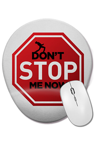 BASKI DÜNYASI Mouse Pad oval Dont Stop Me Now 06 cu suport pentru încheietura...