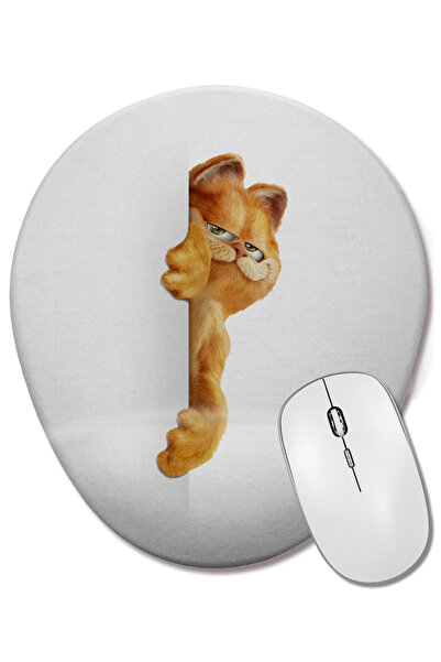 BASKI DÜNYASI Οβάλ ποντίκι με υποστήριξη καρπού Garfield