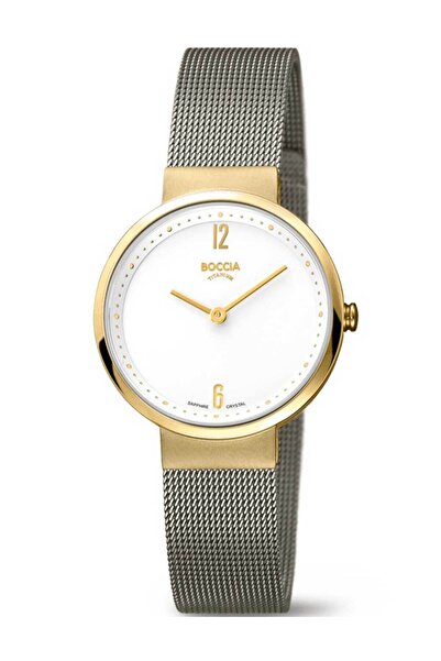 Boccia Ladies Watch 3283-05, Quartz, 30mm, 5ATM