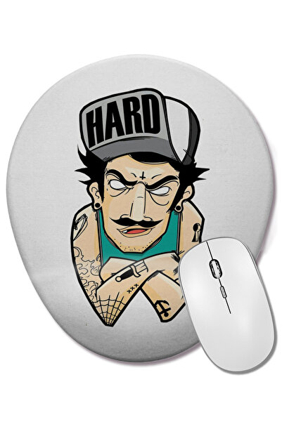 BASKI DÜNYASI Camisa Οβάλ ποντίκι με υποστήριξη καρπού