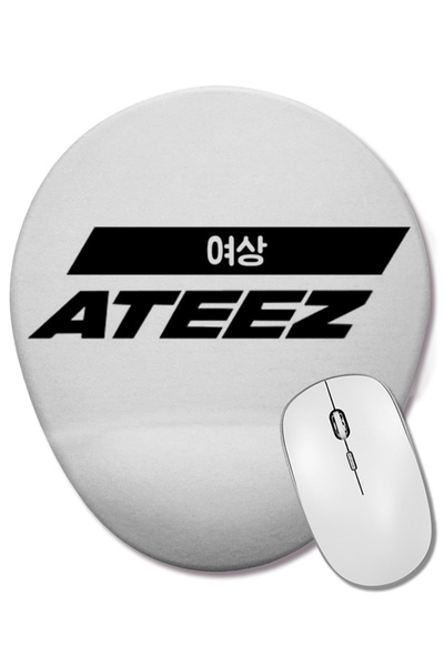 BASKI DÜNYASI Οβάλ ποντίκι με υποστήριξη καρπού Ateez Yeosang