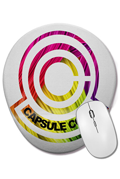 BASKI DÜNYASI Mouse Pad oval Corporeaçao Capsula cu suport pentru încheietura...