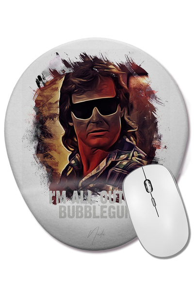BASKI DÜNYASI Sunt încă în viață Luc Deveraux Universal Soldier Mouse Pad ova...