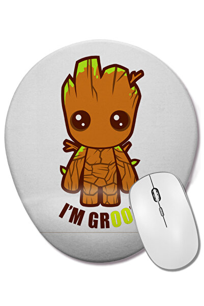 BASKI DÜNYASI Οβάλ ποντίκι με υποστήριξη καρπού Groot