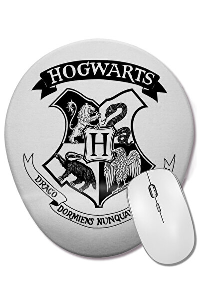 BASKI DÜNYASI Οβάλ ποντίκι ποντικοπολίτης με στήριγμα καρπού Hogwarts Harry P...