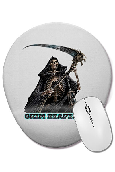 BASKI DÜNYASI Mouse Pad oval Grim Reaper 2 cu suport pentru încheietura mâinii