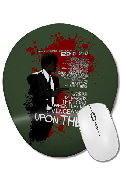 BASKI DÜNYASI Pulp Fiction Numele meu este Lord Mouse Pad oval cu suport pent...