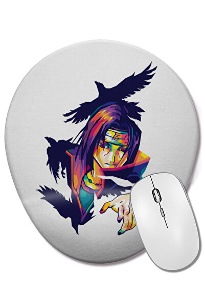 BASKI DÜNYASI Itzy Logo 02 Οβάλ ποντίκι με υποστήριξη καρπού