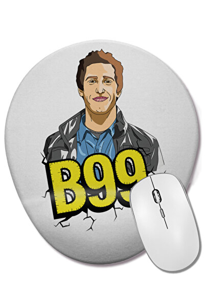 BASKI DÜNYASI Mouse Pad oval Peralta cu suport pentru încheietura mâinii